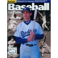 Shawn Green Los Angeles Dodgers Signed Magazine Cover Page JSA Authenticated