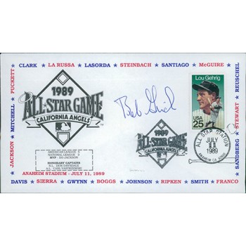 Bobby Grich Signed 1989 All Star Game Cachet JSA Authenticated