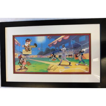 Ken Griffey Jr. Signed Junior's League Animation Cel /350 UDA Upper Deck Authen.