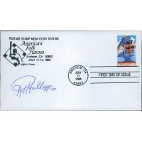 Rex Hudler Anaheim Angels Signed First Day Issue Cachet JSA Authenticated