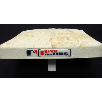 Derek Jeter New York Yankees Signed 2006 Game Used Base MLB Steiner Authentic