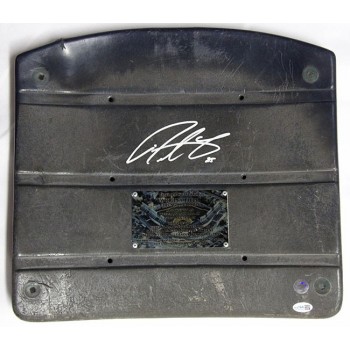 Derrek Lee Chicago Cubs Signed Wrigley Field Box Seat Back JSA Authenticated