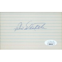Felix Mantilla Milwaukee Braves Signed 3x5 Index Card JSA Authenticated Felix Mantilla Milwaukee Braves Signed 3x5 Index Card JSA Authenticated