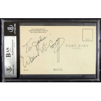 Willie McCovey San Francisco Giants Signed 3.5x5.5 Photo Postcard Beckett Auth