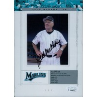 Jack Mckeon Florida Marlins Signed 5x7 Promo JSA Authenticated Jack Mckeon Florida Marlins Signed 5x7 Promo JSA Authenticated