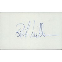 Rick Miller Boston Red Sox Signed 3x5 Index Card PSA Authenticated