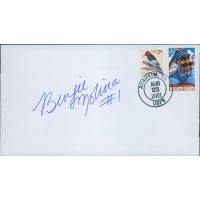 Bengie Molina Anaheim Angels Signed First Day Issue Cachet JSA Authenticated