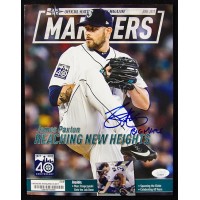 James Paxton Seattle Mariners Signed June 2017 Magazine JSA Authenticated