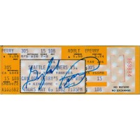 Gaylord Perry Seattle Mariners Signed 300 Win Commemorative Ticket PSA Authentic