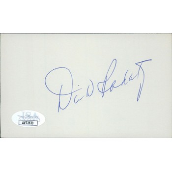 Dick Radatz Boston Red Sox Signed 3x5 Index Card JSA Authenticated