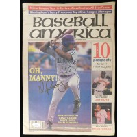 Manny Ramirez Signed Baseball America Magazine JSA Authenticated Minor League