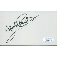 Harold Reynolds Seattle Mariners Signed 3x5 Index Card JSA Authenticated