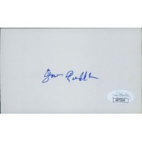 Johnny Riddle Cincinnati Reds Signed 3x5 Index Card JSA Authenticated Johnny Riddle Cincinnati Reds Signed 3x5 Index Card JSA Authenticated