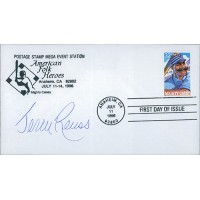 Jerry Reuss Baseball Player Signed First Day Issue FDI JSA Authenticated