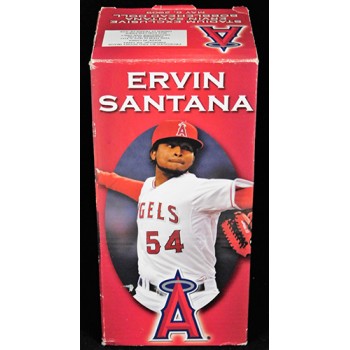 Ervin Santana Los Angeles Angels Signed 2009 SGA Bobble Head JSA Authenticated