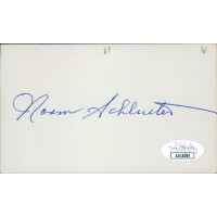 Norm Schlueter Chicago White Sox Signed 3x5 Index Card JSA Authenticated Norm Schlueter Chicago White Sox Signed 3x5 Index Card JSA Authenticated