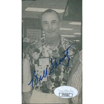 Billy Shantz Kansas City Athletics Signed 2.5x4.25 Cut Page Photo JSA Authentic Billy Shantz Kansas City Athletics Signed 2.5x4.25 Cut Page Photo JSA Authentic