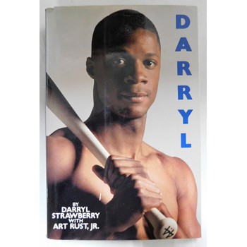Darryl Strawberry New York Mets Signed Darryl Hardcover Book JSA Authenticated