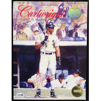 Frank Thomas Signed Cartwrights 1992 Collector's Edition Magazine JSA Authentic