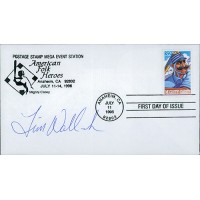 Tim Wallach Baseball Player Signed First Day Issue FDI JSA Authenticated