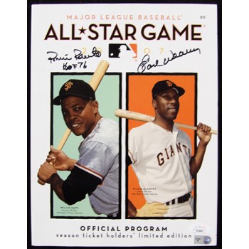 Earl Weaver And Robin Roberts Signed 2007 All Star Program JSA Authenticated