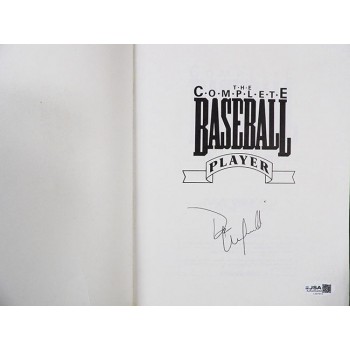 Dave Winfield Signed The Complete Baseball Player Softcover Book JSA Authentic