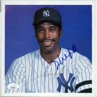 Dave Winfield New York Yankees Signed 8x8 Photo Page JSA Authenticated