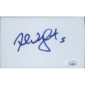 David Wright New York Mets Signed 3x5 Index Card JSA Authenticated