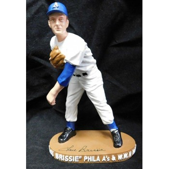 Lou Brissie Philadelphia Athletics Signed Hartland Porcelain Figurine JSA Authenticated