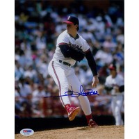 Jim Abbott California Angels Signed 8x10 Glossy Photo PSA/DNA Authenticated
