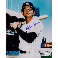 Matty Alou New York Yankees Signed 8x10 Glossy Photo JSA Authenticated