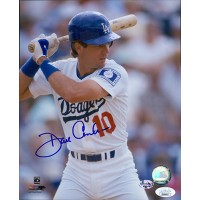 Dave Anderson Los Angeles Dodgers Signed 8x10 Glossy Photo JSA Authenticated