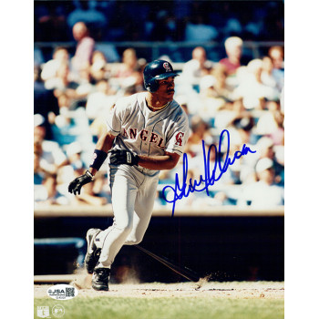 Garret Anderson California Angels Signed 8x10 Glossy Photo JSA Authenticated