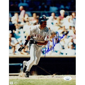 Garret Anderson California Angels Signed 8x10 Glossy Photo JSA Authenticated