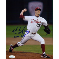 Mark Appel Stanford Cardinal Signed 8x10 Glossy Photo JSA Authenticated Mark Appel Stanford Cardinal Signed 8x10 Glossy Photo JSA Authenticated