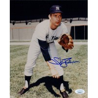 Stan Bahnsen New York Yankees Signed 8x10 Glossy Photo JSA Authenticated