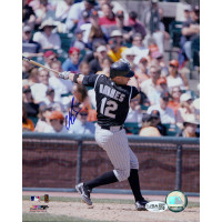Clint Barmes Colorado Rockies Signed 8x10 Glossy Photo JSA Authenticated