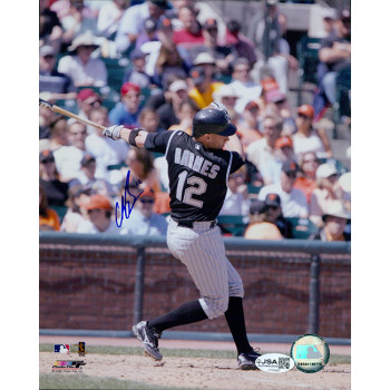 Clint Barmes Colorado Rockies Signed 8x10 Glossy Photo JSA Authenticated Clint Barmes Colorado Rockies Signed 8x10 Glossy Photo JSA Authenticated