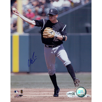 Clint Barmes Colorado Rockies Signed 8x10 Glossy Photo JSA Authenticated Clint Barmes Colorado Rockies Signed 8x10 Glossy Photo JSA Authenticated