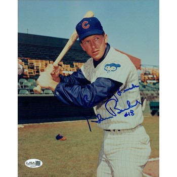 Glenn Beckert Chicago Cubs Signed 8x10 Glossy Photo JSA Authenticated Glenn Beckert Chicago Cubs Signed 8x10 Glossy Photo JSA Authenticated