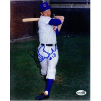 Glenn Beckert Chicago Cubs Signed 8x10 Glossy Photo JSA Authenticated Glenn Beckert Chicago Cubs Signed 8x10 Glossy Photo JSA Authenticated