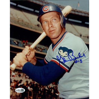 Glenn Beckert Chicago Cubs Signed 8x10 Glossy Photo JSA Authenticated Glenn Beckert Chicago Cubs Signed 8x10 Glossy Photo JSA Authenticated