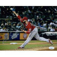 Cam Bedrosian Los Angeles Angels Signed 8x10 Matte Photo JSA Authenticated