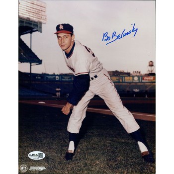Bo Belinsky Los Angeles Angels Signed 8x10 Glossy Photo JSA Authenticated Bo Belinsky Los Angeles Angels Signed 8x10 Glossy Photo JSA Authenticated