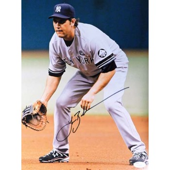 Lance Berkman New York Yankees Signed 11x14 Matte Photo JSA Authenticated