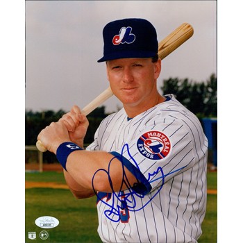 Sean Berry Montreal Expos Signed 8x10 Glossy Photo JSA Authenticated
