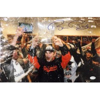 Bruce Bochy San Francisco Giants Signed 12x18 Glossy Photo JSA Authenticated