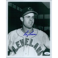 Ray Boone Cleveland Indians Signed 8x10 Glossy Photo JSA Authenticated