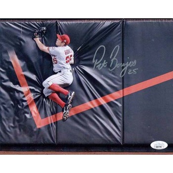 Peter Bourjos Los Angeles Angels Signed 8x10 Matte Photo JSA Authenticated