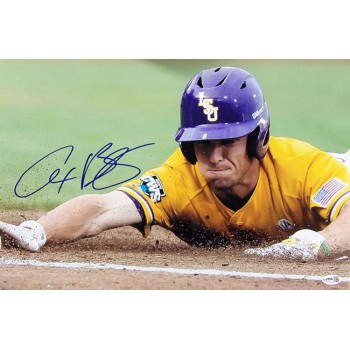 Alex Bregman LSU Tigers Signed 12x18 Glossy Photo JSA Authenticated